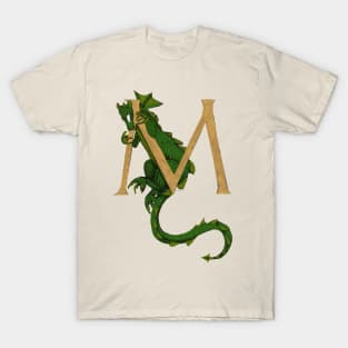 Green Dragon Letter M 2023 T-Shirt